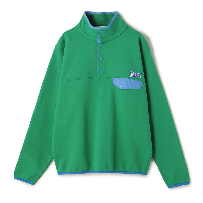 SNAP SWEAT SHIRT（スナップスウェットシャツ）｜VOTE MAKE NEW CLOTHES（ボートメイクニュークローズ）OFFICIAL ONLINE STORE